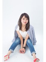 ヘアサロン アティリー(Hair Salon Attirer)&nbsp;西梅田/ボブ/グレーベージュ/白髪ぼかし【Attirer飯田裕之】