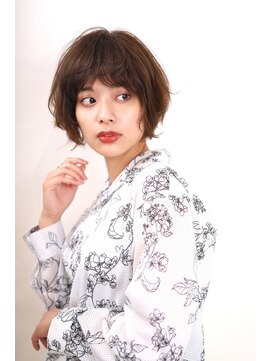 ディードア ヘア ヴィジョン(Ddoor hair vision) ダークアッシュ×ふんわりショート