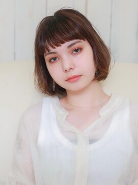 ネオリーブシェリエ 浅草店(Neolive cherie) 柔らかさ抜群ふんわりカールボブ 浅草 美容室12