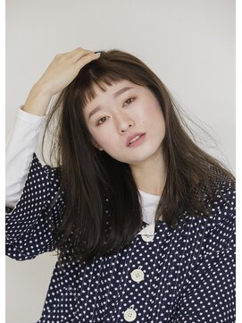 イグレック パリ 小竹向原店(IGREK PARIS) ショートバング×ナチュラルセミロング