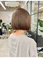 アンドスタイル(&style)&nbsp;【ブリーチ１回】グレージュボブ