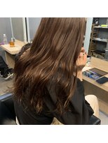 パム 恵比寿(PAM.)&nbsp;ゆる巻きピンクブラウン