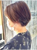 伸ばしかけショートボブ【JUN】