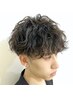 流行りの質感でモテヘアに！カット+波巻きパーマ¥17000