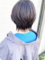 モリオ フロム ロンドン 成増店&nbsp;【morio成増/玉井】ウルフ　インナーカラー　ブルー