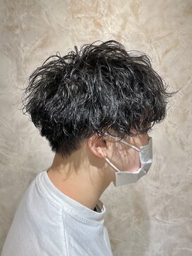 ダブルバイグリッター(W by GRITTERs) ＊束感＊ツイストスパイラルパーマ【武田】