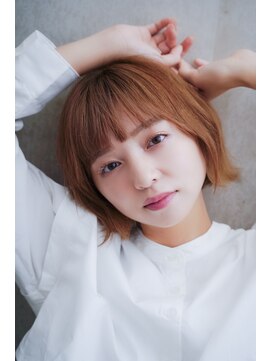 エフ コレクション 摂津店(F collection) 大人ボブミニウルフ×ココアベージュ