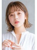 Aimee 町田　マロンベージュ×外ハネボブ