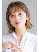 エイミー(Aimee)&nbsp;Aimee 町田　マロンベージュ×外ハネボブ