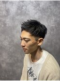 アップバングショート