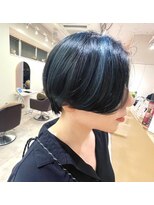 フェイス 石川町 (FACE) くびレイヤーエモーハイライトカラーショート/HONOKA