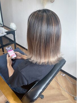 フラクト(FLact) ミルクティーバレイヤージュ