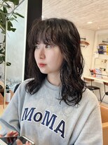 ボコカ(bococa) 【macana指名】レイヤー ニュアンスパーマ ミディアムパーマ