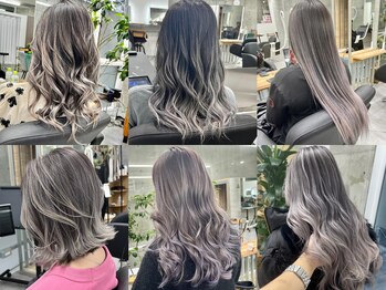 Welring hair salon【ブリーチ ダブルカラー バレイヤージュ】