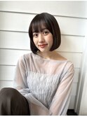 王道黒髪ボブ