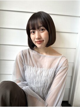 オーロ 緑地公園店(ORO) 王道黒髪ボブ