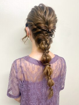 バブルス 春日部店(BUBBLES) 激かわ*玉ねぎヘアアレンジ