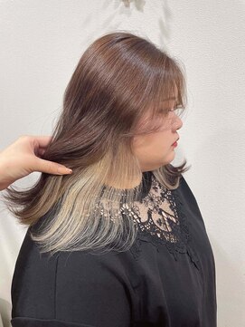 カラープロデュースバイアルバ(color produce byALBA) インナーカラー