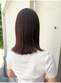 韓国顔まわりレイヤーカットグレージュオリーブベージュブラウン
