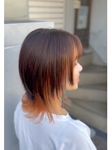 ヴィサージ(Visage) 20代30代から大人気！レイヤーカット×ウルフ×インナーカラー