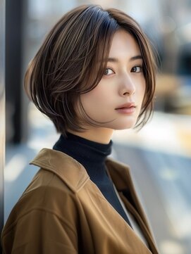 アルトリスト(Altruist Aging×HAIR&SPA) 〇オリーブグレーココアベージュ小顔クラゲヘアー/黒髪/髪質改善