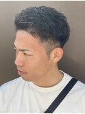 #ベリーショート#ダークアッシュ#ニュアンスパーマ#韓国マッシュ