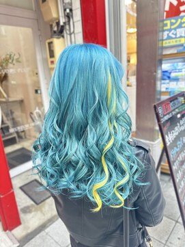 ダンク(DUNK) クリアブルー×エクステメッシュ