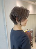 前髪ありなし面長丸顔/20代/30代/40代/ショート/ボブ【倉田】