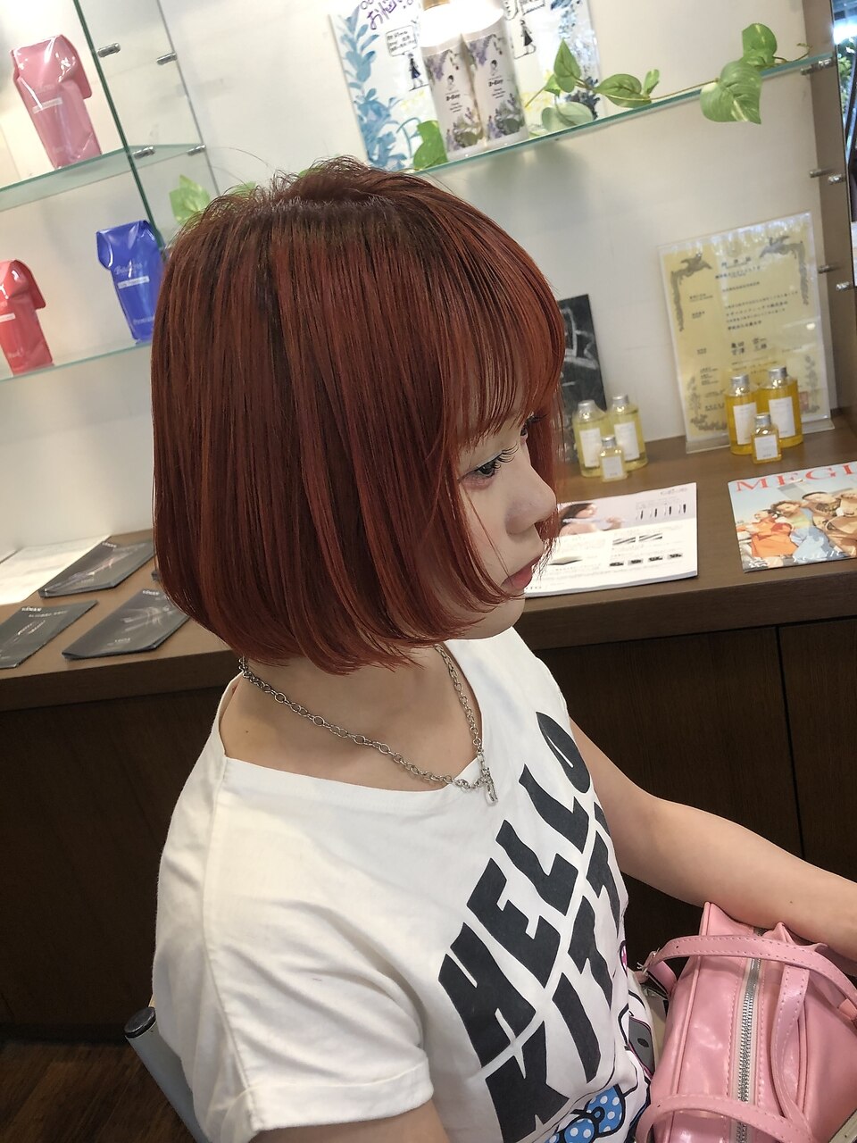ボブスタイル/ミニボブ：L225698854｜ネバーランド 平成店(NEVER LAND
