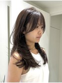 ハイライトバレイヤージュダブルカラーケアブリーチ白髪染め