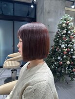 ロンドミラー 博多店(Lond Mirror)&nbsp;黒髪カタログ/ボブルフ/小顔に見せるヘア/ワンレン