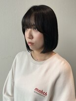 サラ ビューティー サイト 古賀店(SARA Beauty Sight)&nbsp;切りっぱなし/ボブ/サイドバング/10代20代30代