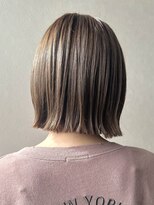 ラフ バイ マグ 南松本(R.A.F. by Mag)&nbsp;ブリーチなし透明感アッシュベージュボブ