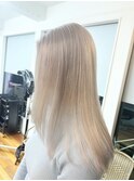ハイトーンカラー/トリートメントストレート