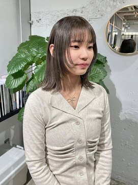 クリアーオブヘアー 栄南店(CLEAR of hair) オリーブベージュ×レイヤー/RIHO