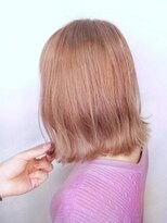 ベレッタ ネヤガワ(veretta. neyagawa)&nbsp;ピンクアッシュ/切りっぱなしボブ/韓国ヘア/ダブルカラー/透明感