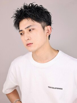 リップス 横浜(LIPPS) 爽やかツーブロックスパイキーショート