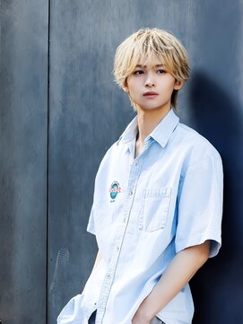 コアブラン 原宿 明治神宮前(CORE blanc) メンズハイトーンスタイル