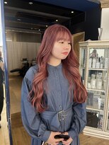 コワファースト 大分(COIFF1RST) ハイトーン!くすみピンクヘアカラー