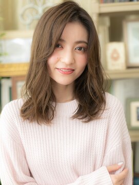 カバーヘア ブリス 志木南口駅前店(COVER HAIR bliss) アシンメトリー外国人風小顔なみなみウェーブc6志木20代30代40代