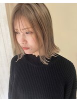 ユーノス(EUNOS.)&nbsp;《EUNOS.》切りっぱなし×ミルクティーカラー