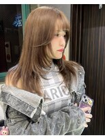 ジルバイジゼル(JILL by GiseL)&nbsp;レイヤー×ベージュカラー