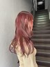【haru限定】レイヤーカット＋ブリーチなしダブルカラー￥15400