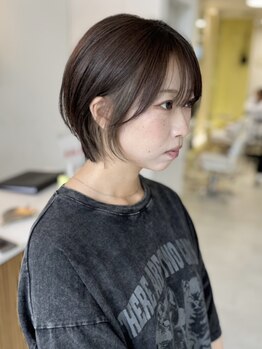 ロン(RON)の写真/【福井駅から車で5分】骨格に似合わせたショートヘアで、360°どこから見ても美しいシルエットに♪