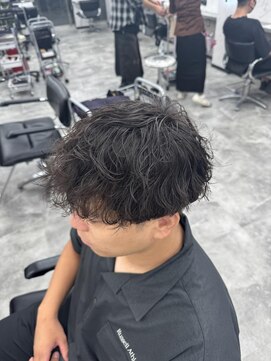 オム ブランシェ(HOMME BLANCHE’) 【KAZUKI】シャドウパーマ