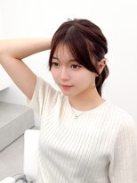 アマトウキョウスマートサロン(AMA TOKYO×Smart Salon) くびれレイヤー/顔まわりカット/くびれ巻き/レイヤーカット