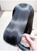 ボブショートボブ縮毛矯正ベージュグレージュ門前仲町