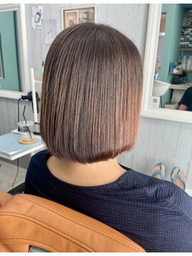 リトルスマイリー 鵠沼海岸店(Little Smiley) 丸みボブ/美髪/藤沢