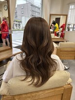 リングバイモアムー(Ring by Moremuu)&nbsp;オリーブベージュブリーチなしカラー