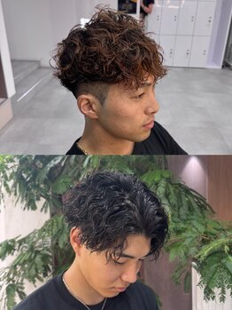 スパーブ(SUPERB)の写真/流行りのフェザーパーマやスペインカールもお任せ！周囲から一目おかれるカッコいいスタイルをご提案◎